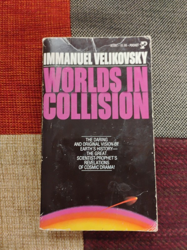 Worlds In Collision Immanuel Velikovsky 1977 Vintage Paperback