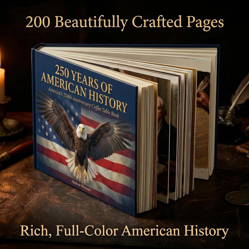 250 Years of American History: America's 250th Anniversary Coffee Table Book gallery