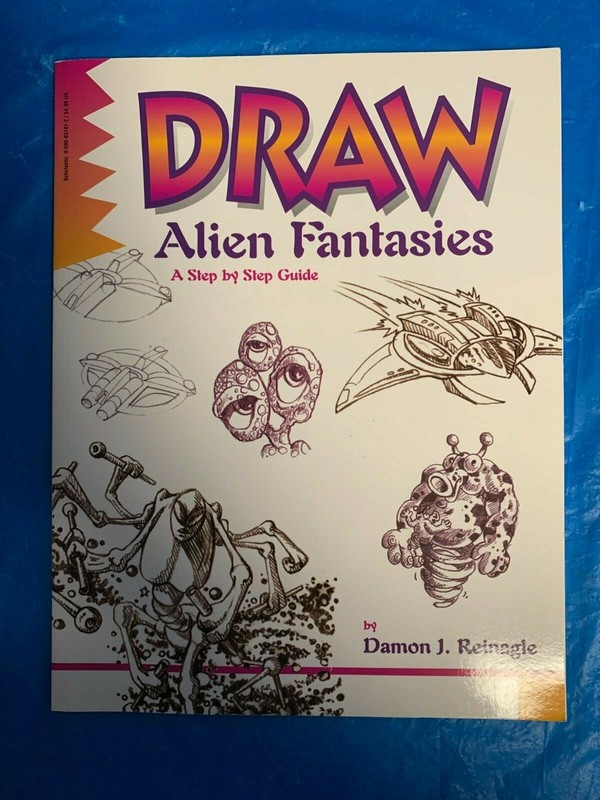 Drawing Books - Nifty Space Aliens/Nifty Cartoon Characters &Alien Fantasies - 3 gallery