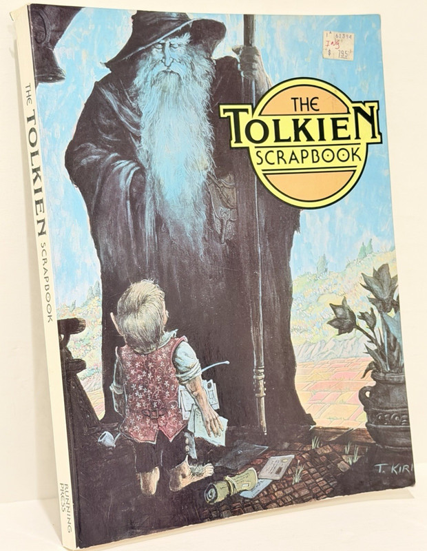 The Tolkien Scrapbook 1978 Running Press Vintage Paperback Lord of the Rings