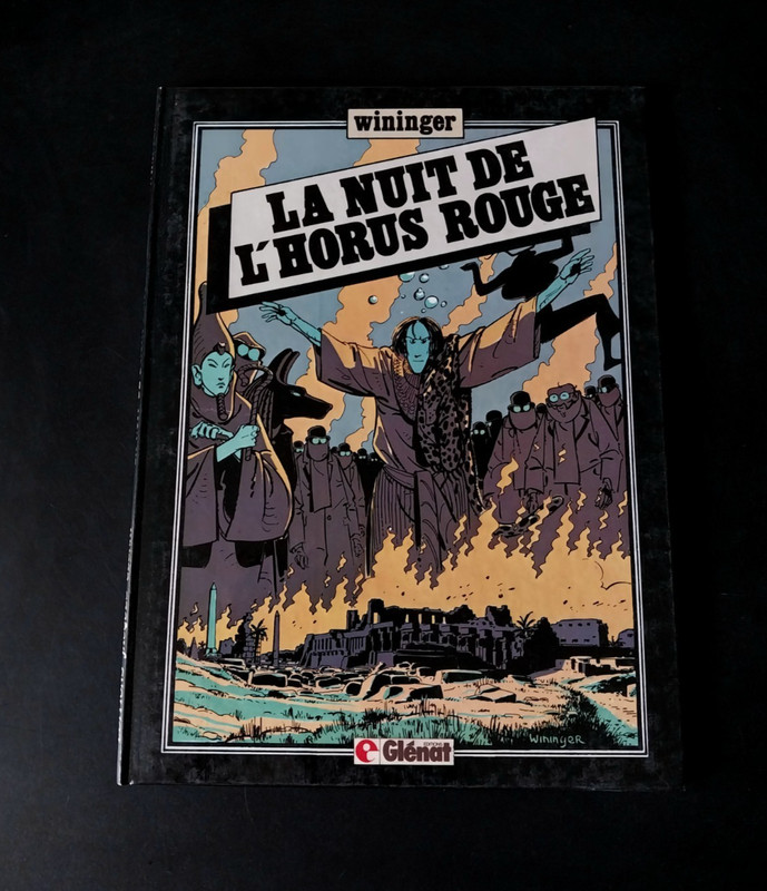 Wininger – La Nuit de L’Horus Rouge – Glenat 1982