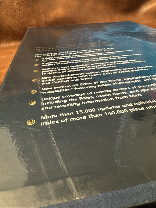 National Geographic Atlas of the World 8th Edition Slip-Cover HC NEW **READ** gallery
