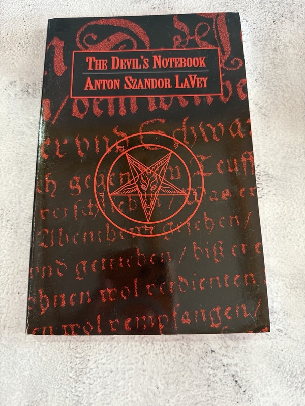 The Devil’s Notebook Anton Szandor LaVey Paperback Feral House