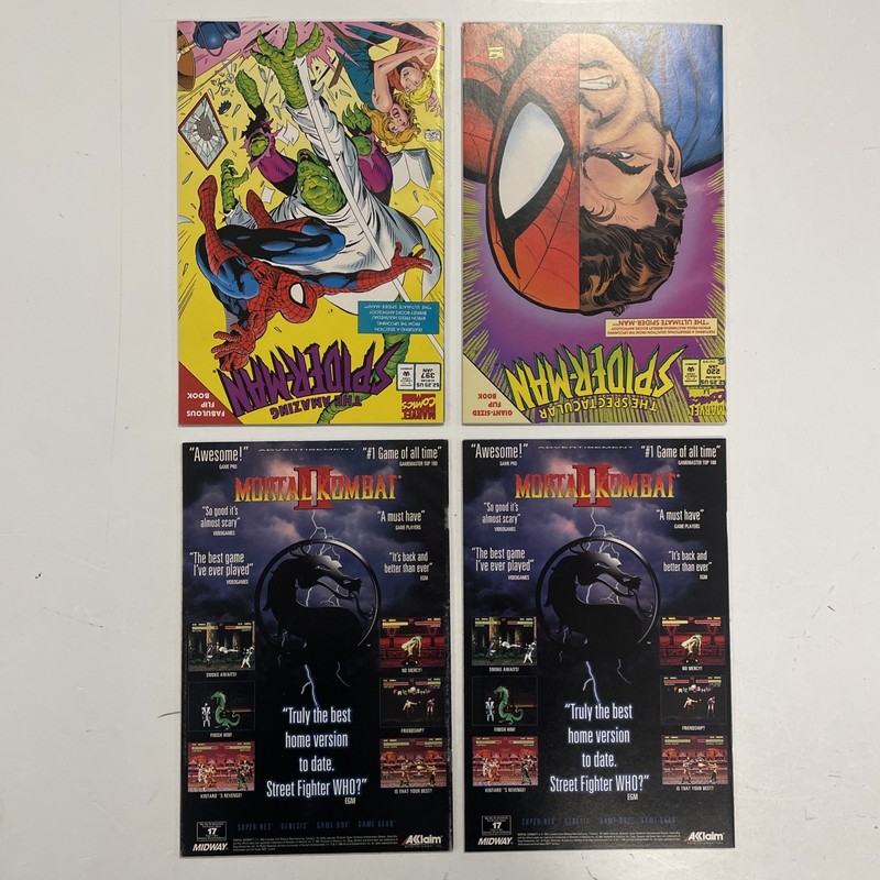 Spider-Man: Web of Death #1-4 1994 Complete Set gallery