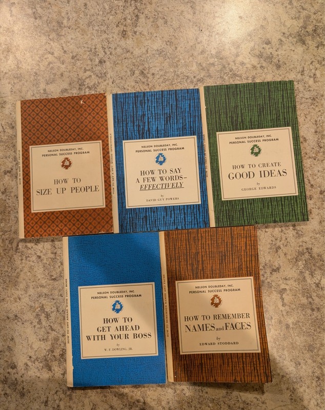 Lot of 5 Nelson Doubleday Inc. Personal Success Program Book/Booklets RARE! gallery