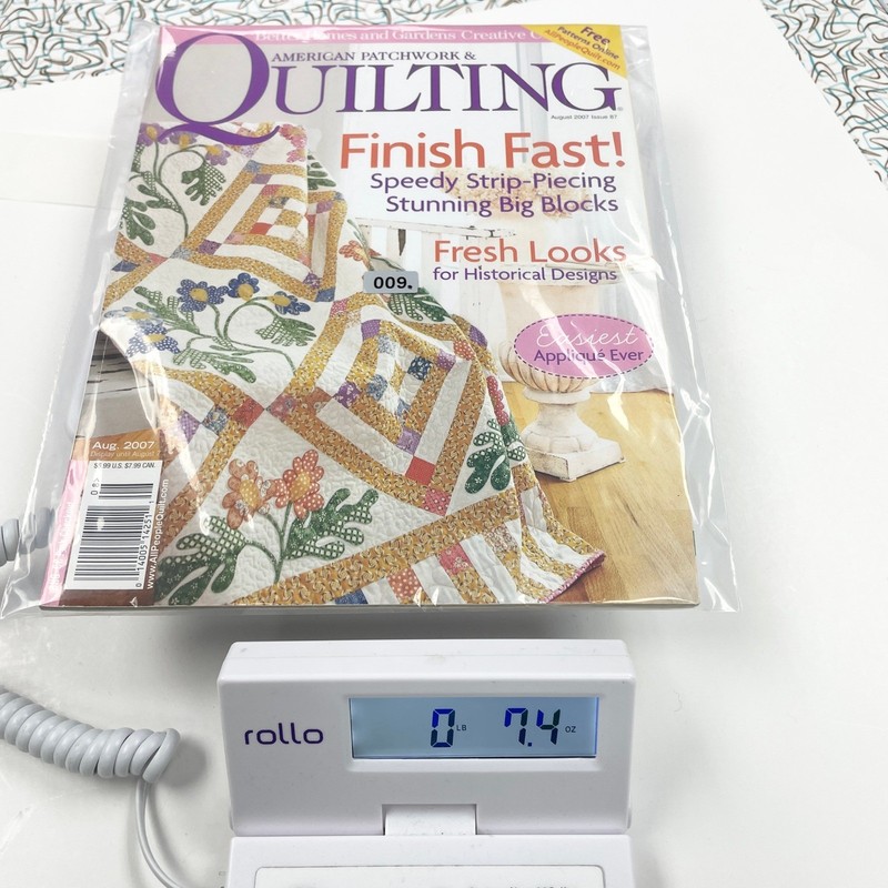 American Patchwork & Quilting Magazine August 2007 Finish Fast Applique Issue 87 gallery