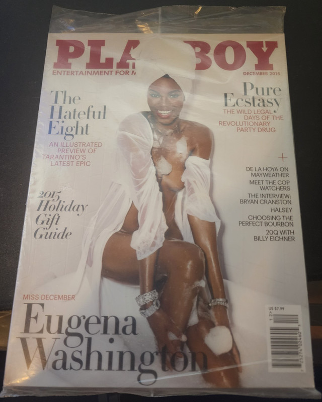 Eugena Washington Playboy December 2015 New Still Sealed