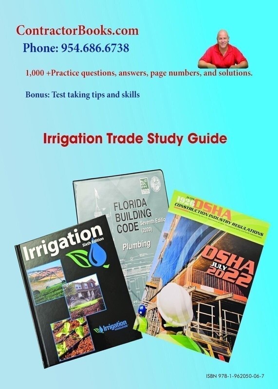 Irrigation Trade Study Guide