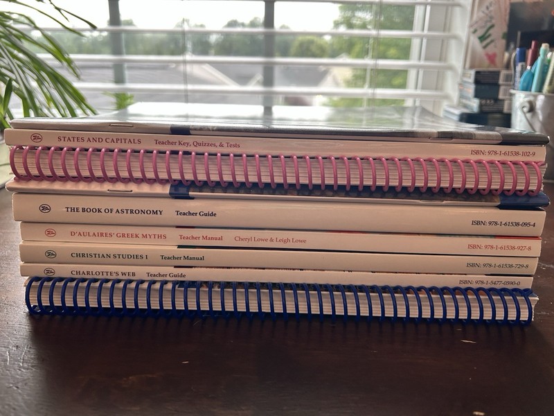 Memoria Press Misc Mixed Lot of 3rd Grade Teacher’s Manuals NEW gallery