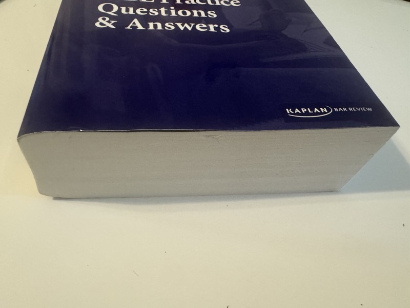 MBE: Practice Questions and Answers 2018 - Paperback By Kaplan Bar Review gallery
