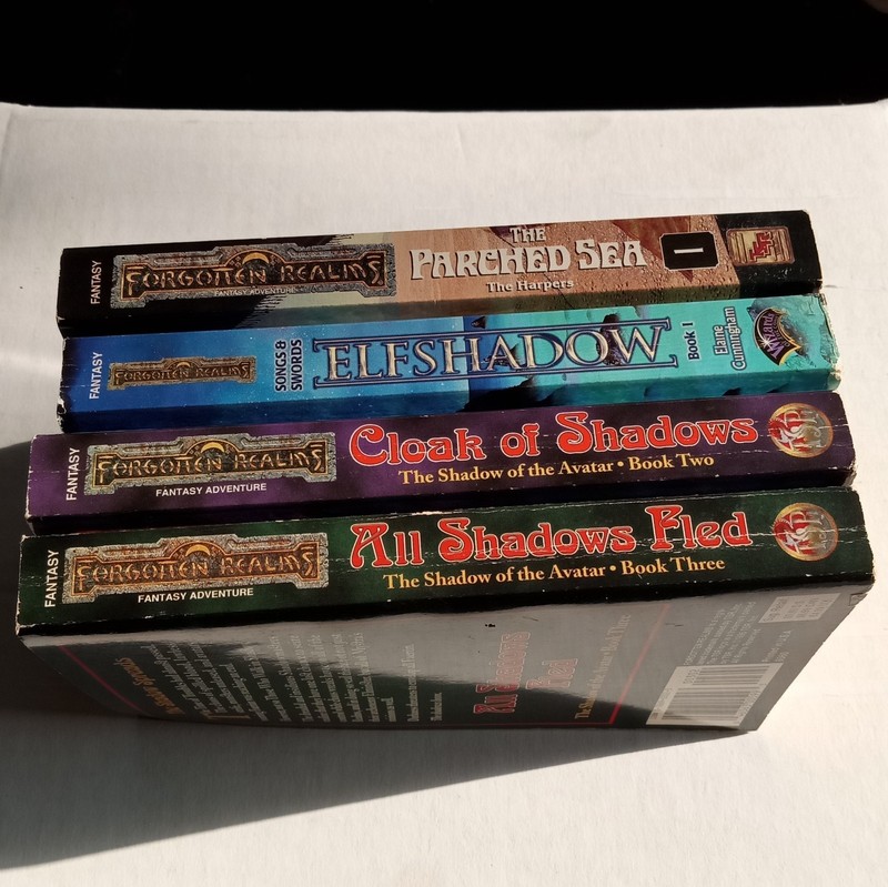 Forgotten Realms Lot Of 4 PB Books Greenwood Cunningham Denning D&D Preread