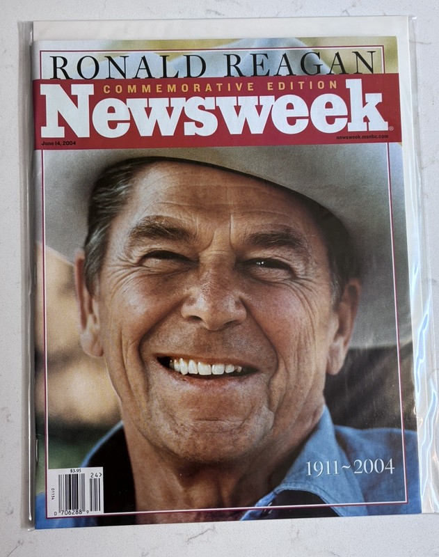 Newsweek Magazine June 2004 RONALD REAGAN Commemorative Edition MINT – NO LABEL