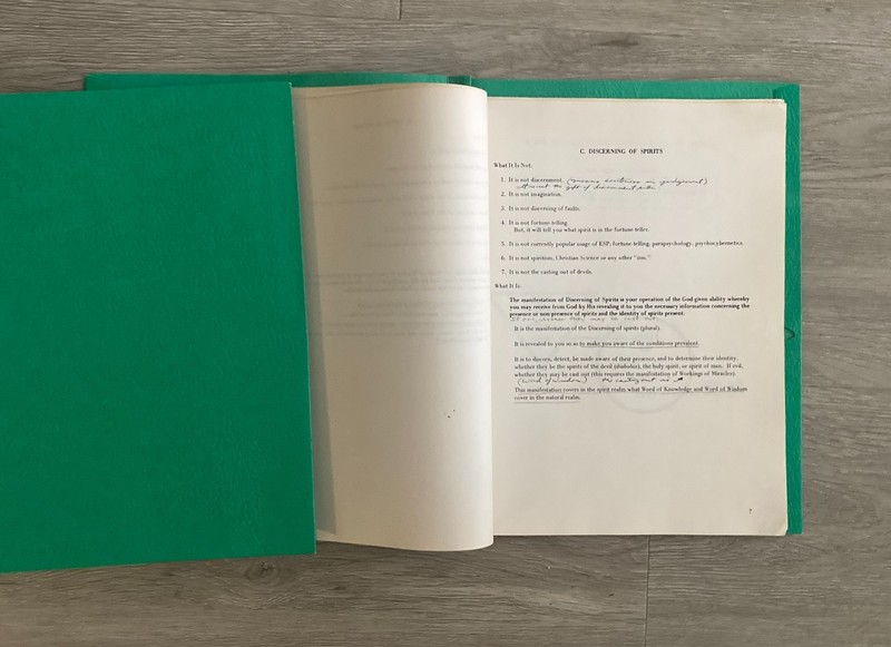 Advanced Class PFAL Syllabus, 1974 - Dr. Victor Paul Wierwille, 34 pages gallery