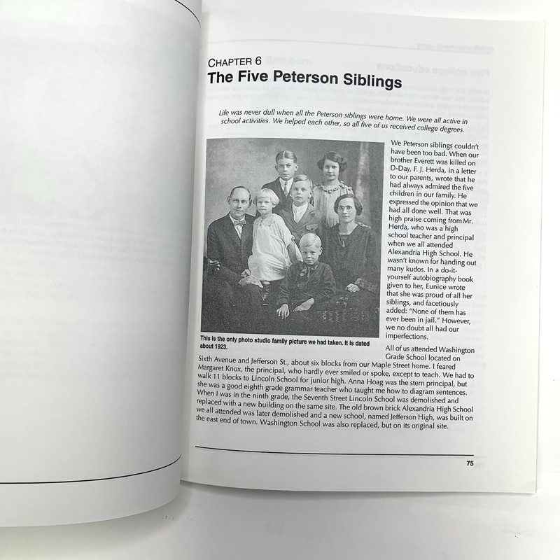 History and Genealogy of The Peterson Ryberg Families Upsala Minnesota gallery