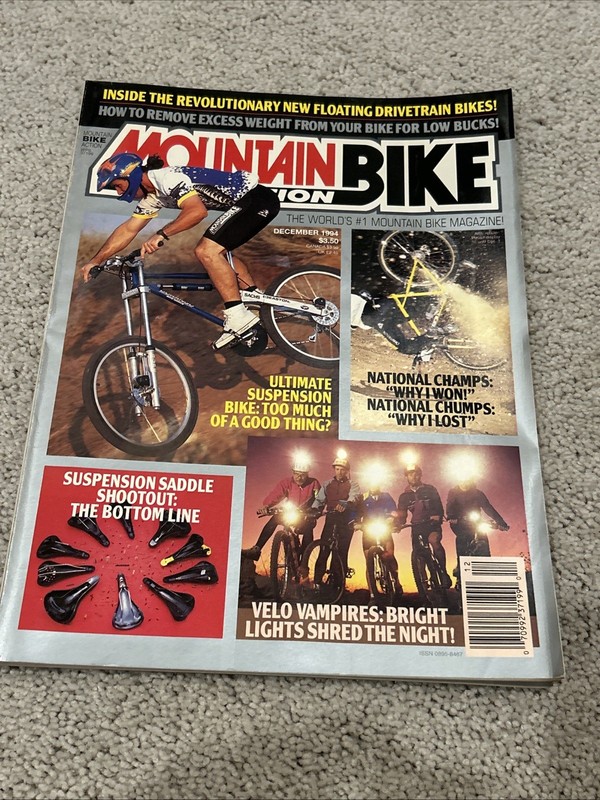 Vintage 1994 Mountain Bike Action Magazines Old School MTB BMX Still Good!