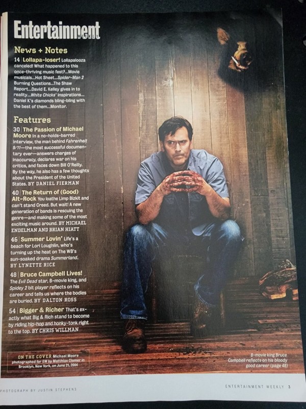 Entertainment Weekly July 9 2004 Michael Moore B27:6003 gallery