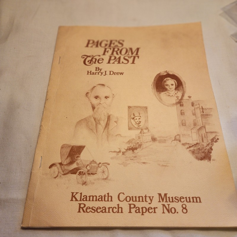 Vtg Klamath County Museum Research Paper No. 8 Pages From The Past By Harry Drew