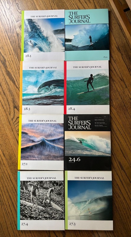 surfers journal lot 1 (8 issues)