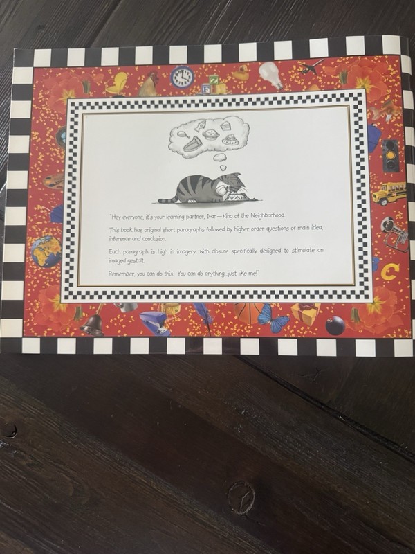 NEW Visualizing & Verbalizing Stories Book 1, Level K-8, Nanci Bell gallery