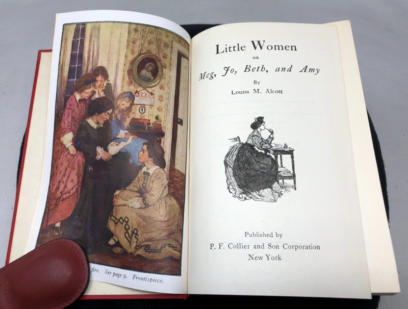 Lot of 4 volumes Louisa May Alcott Books, various dates E-92 gallery