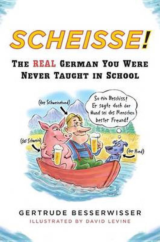 Scheisse: The Real German You Were Never Taught in School by Gertrude Besserwiss