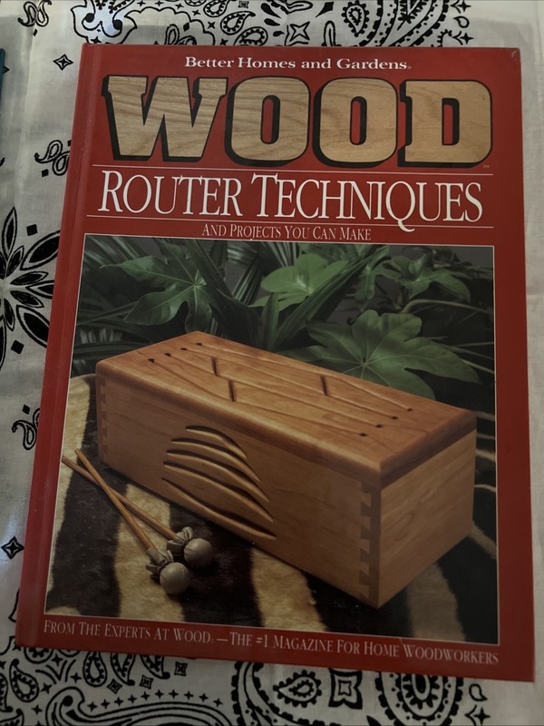 Wood : Router Techniques and Projects You Can Make by Geoffrey Wood (1993,…