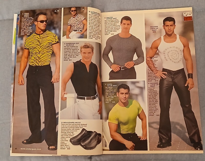 lot of 3 Under Gear Magazines Men's Swimwear Underwear Male Model Catalog (2) gallery