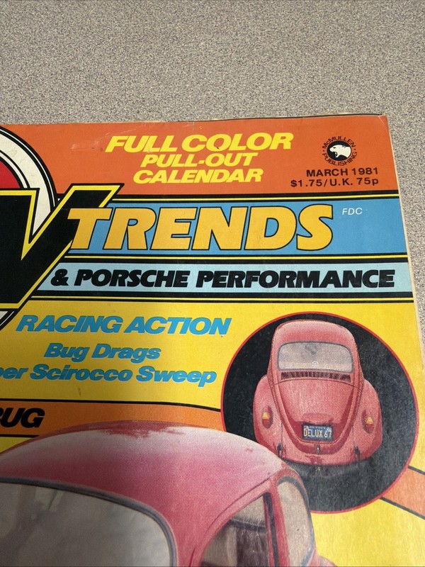 VW Trends Volkswagen Car Magazine Mar/ 1981 /Vol 2 No.3 /F17C gallery