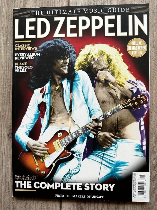 2015 Rare LED ZEPPELIN UNCUT 146 Pages DELUXE GUIDE SPECIAL EDITION Full Story