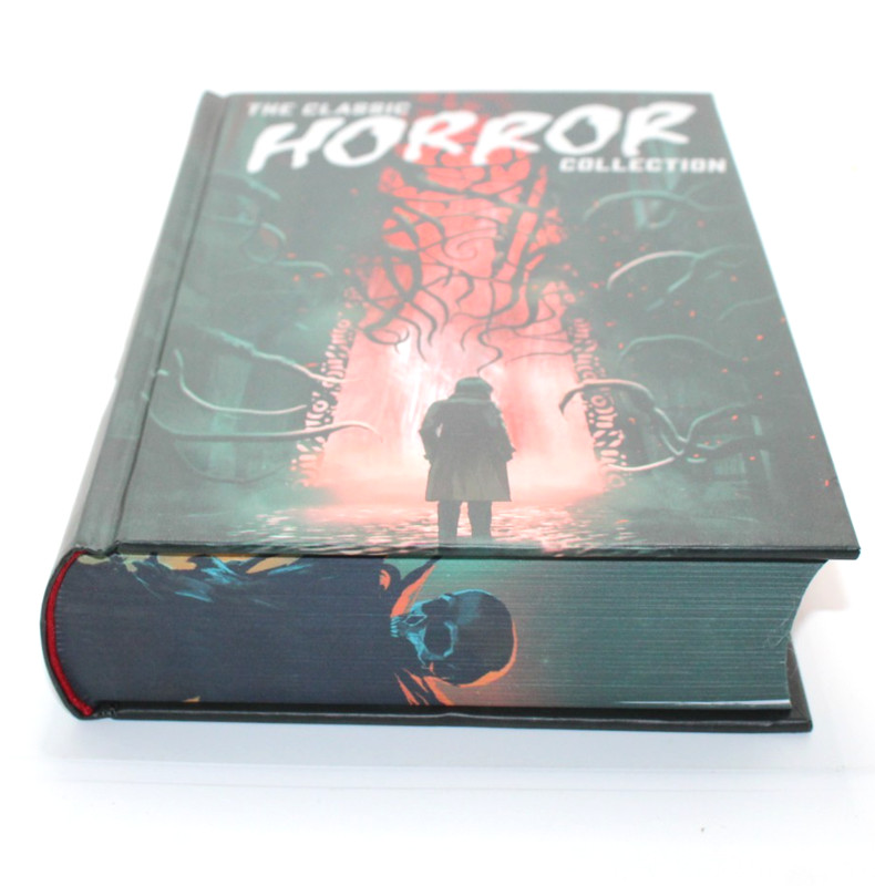 The Classic Horror Collection by H.P. Lovecraft Hardcover Book Art on Page Edges gallery