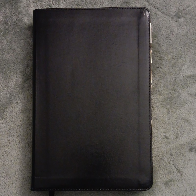 CEB Common English Bible Reference Bible Bonded Leather Black Indexed Tabs 2011