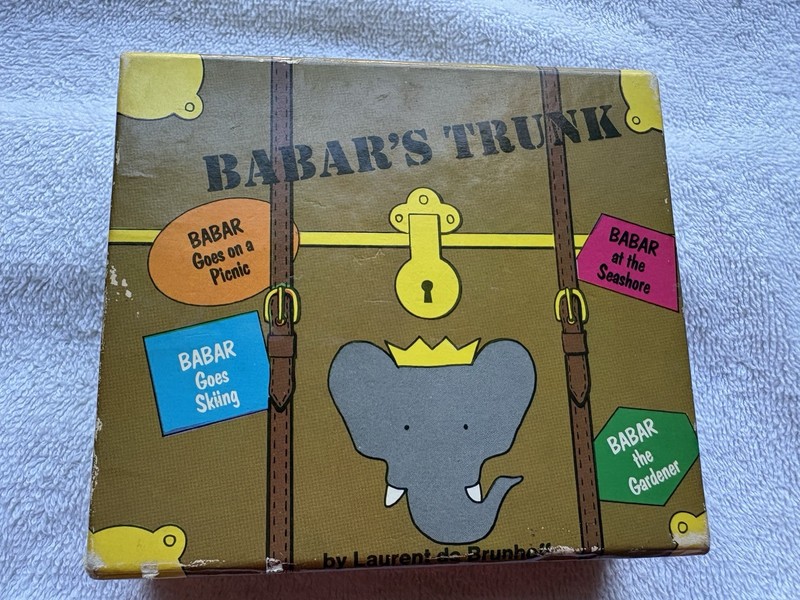 Babar’s Trunk by Laurent de Brunhoff, Book Collection, 1966 Babar the Elephant