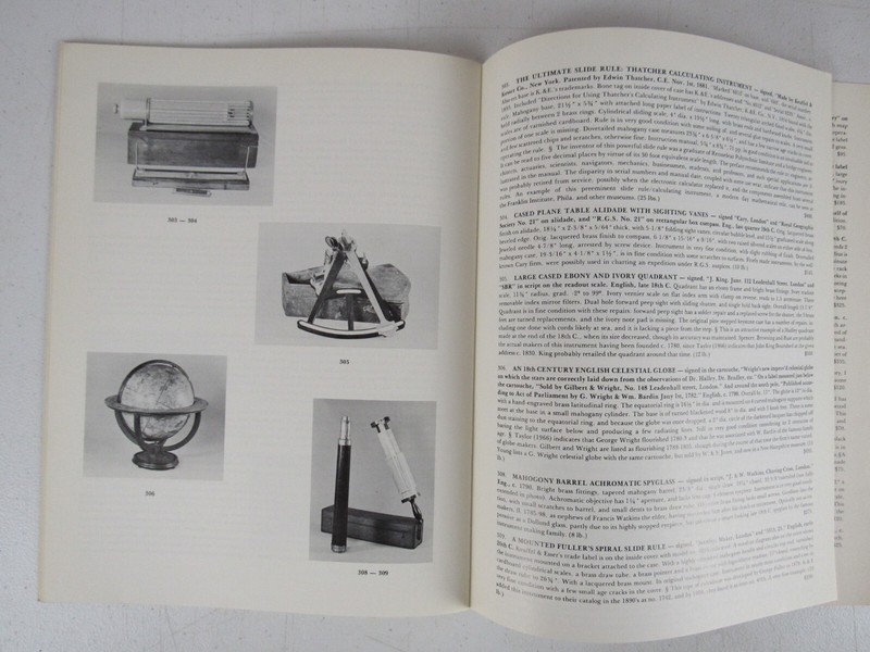 The Antiquarian Scientist Rare Books & Instruments of Science Catalog #3 WT3 gallery