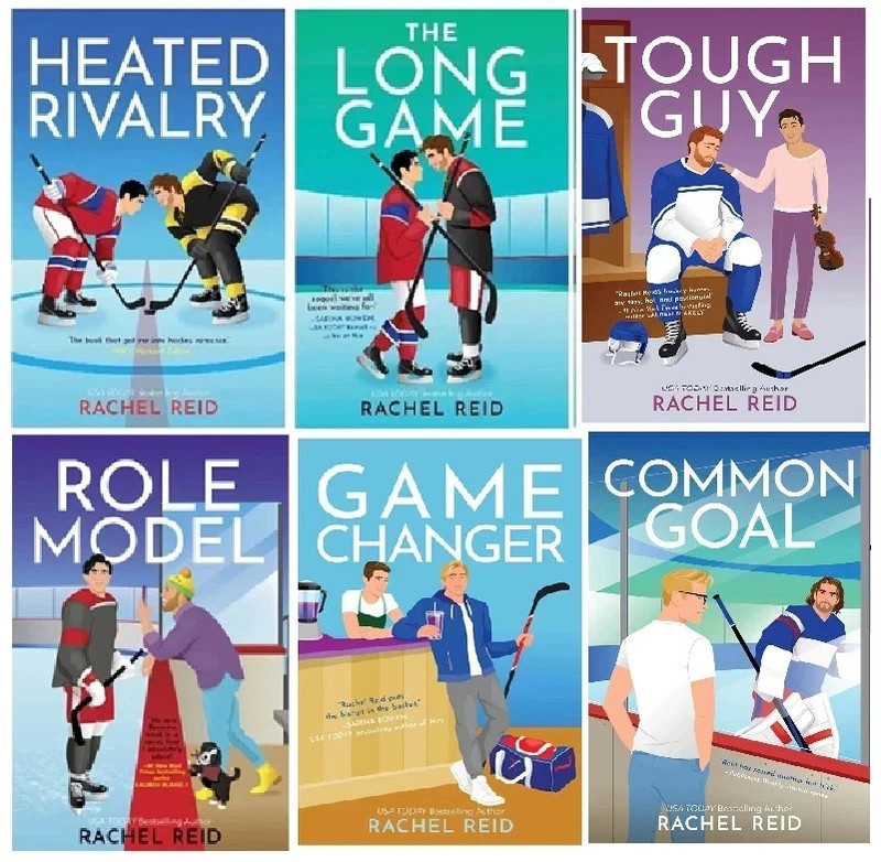 Heated Rivalry, Game Changer.....Rachel Reid 6 book set English Paperback gallery