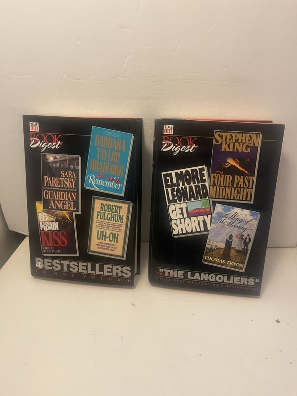 TIME LIFE BOOK DIGEST LOT OF 4 HARDCOVER 4 BEST SELLERS IN ONE BOOK HC/DJ gallery
