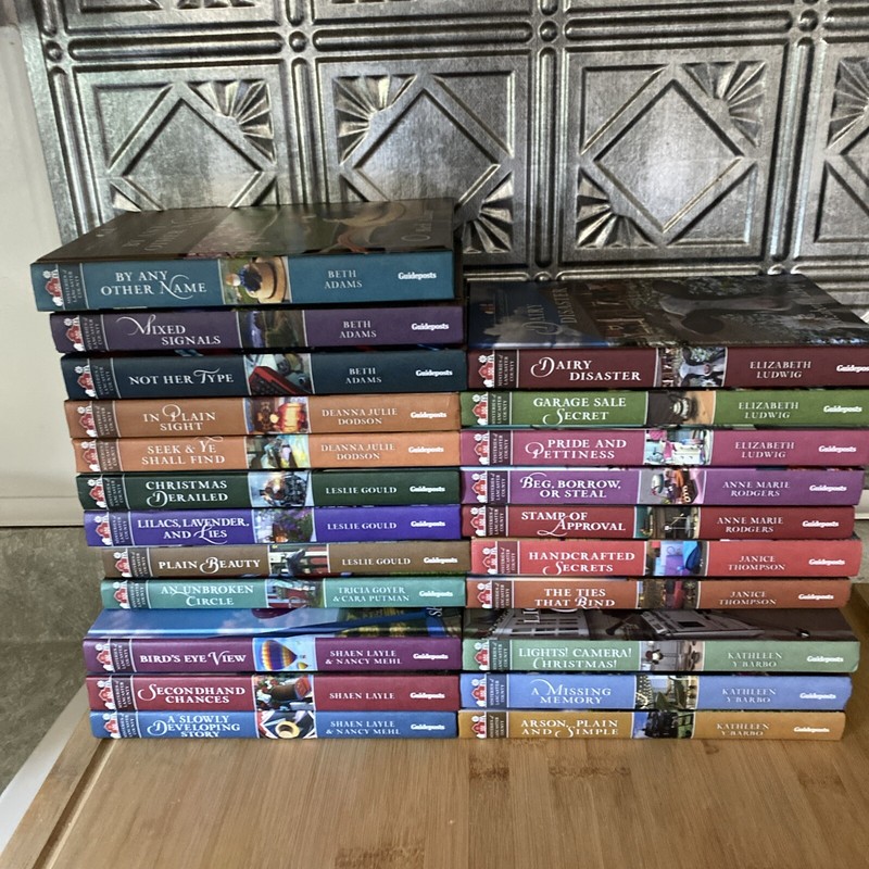 Build your own lot Mysteries of Lancaster County books. Anothers Treasure Bundle