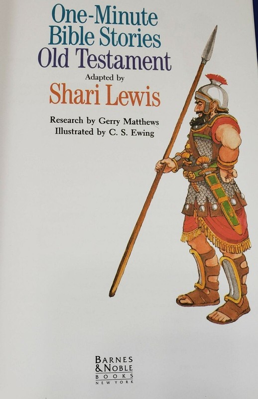 SHARI LEWIS ONE MINUTE BIBLE STORIES Shari Lewis & Florence Henderson gallery