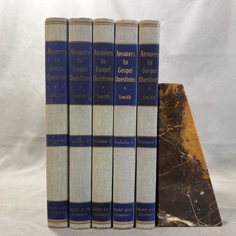 Answers to Gospel Questions by Joseph Fielding Smith. Complete 5 Vol Set 1963-72