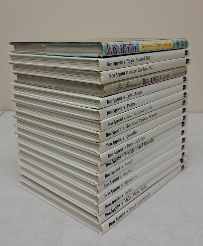 Cooking With Bon Appetit, Lot Of 18, including 3 Yearbooks. #5.4.4 gallery