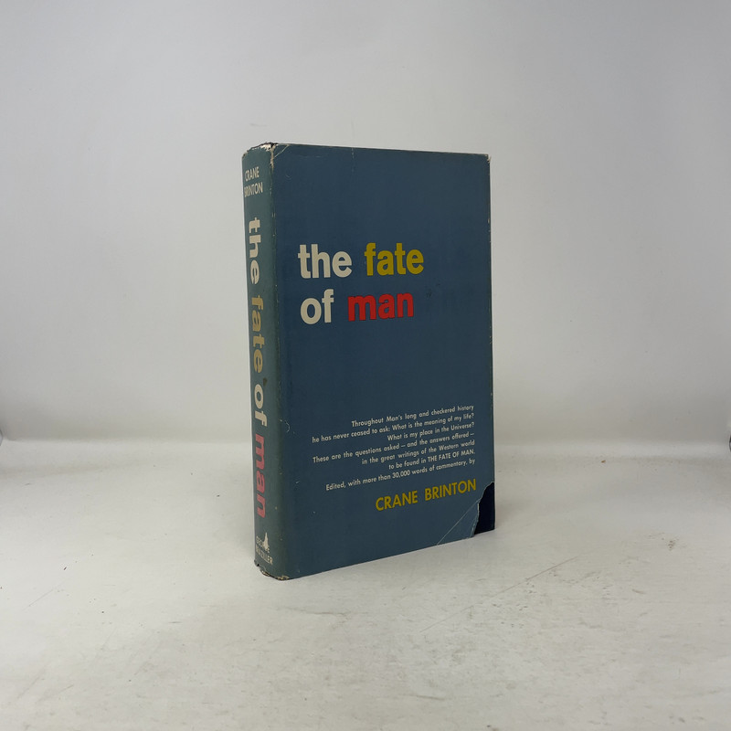 the fate of man by Crane Brinton HC First Edition Very Good 1961 gallery