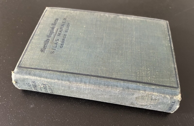 Vintage 1908 Silas Marner Book George Elliot Charles E. Merrill HC Small Size gallery