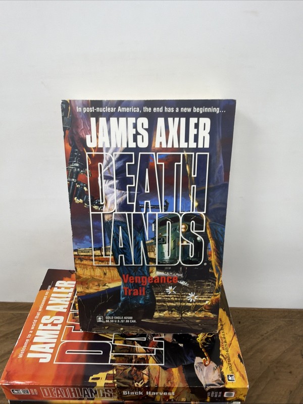 Deathlands Series James Axler Lot of 9 Sci-Fi Paperbacks Dystopian gallery