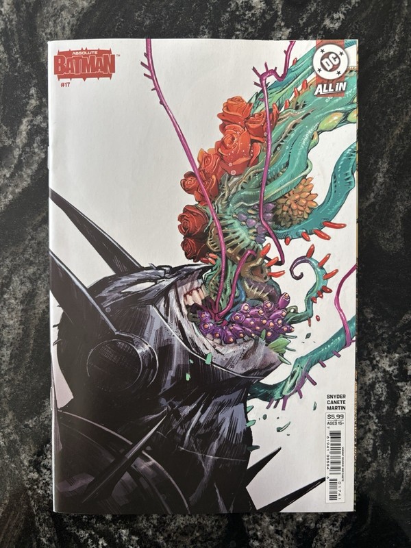 DC Absolute Batman 15A & Jock variant, 16A, 17 Canette variant - 4 comic Lot gallery