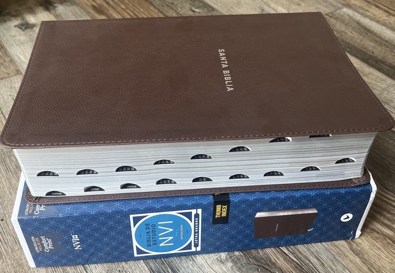 Biblia de Estudio NVI actualizada, Revisión 2022, Leather, Letra grande, INDICE