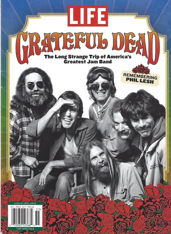 LIFE MAGAZINE – THE GRATEFUL DEAD – 50 Years Of Greatest Jam Band. 2025 * NEW *