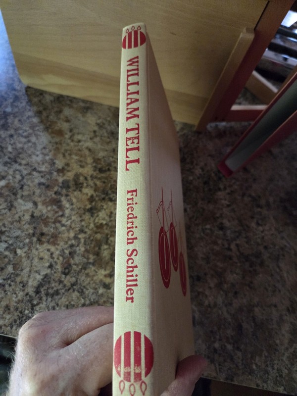 William Tell by Frederich Schiller Heritage press slipcase gallery