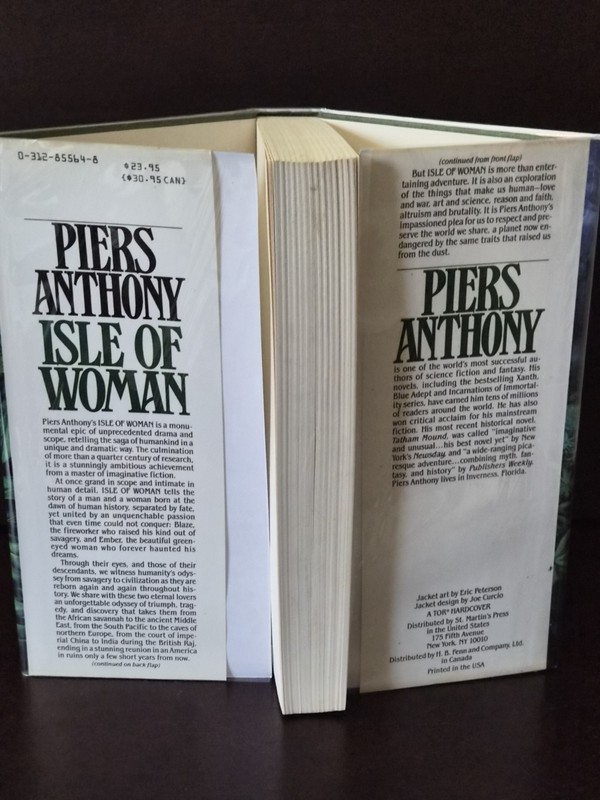 Piers Anthony Geodyssey Set 1-4 1st/1st Tor HCDJ Brodart Mylar LN Fantasy gallery