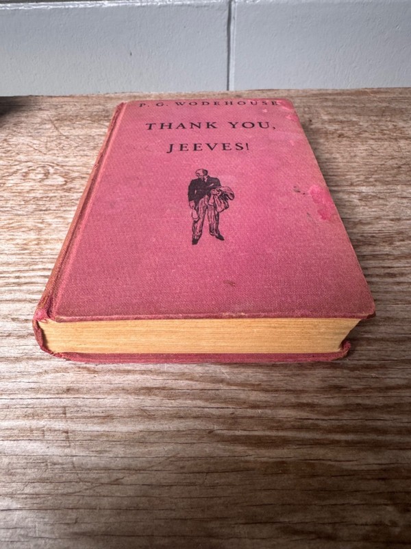 P G Wodehouse Thank You Jeeves 1934 Little Brown Hardcover First US Edition gallery
