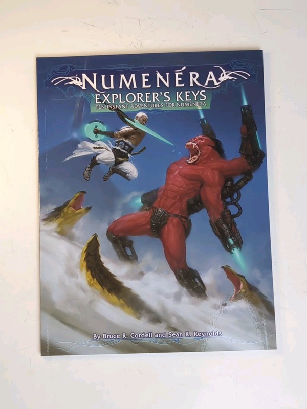 Explorer’s Key: Ten Adventures For NUMENERA RPG – 2019 Monte Cook Games