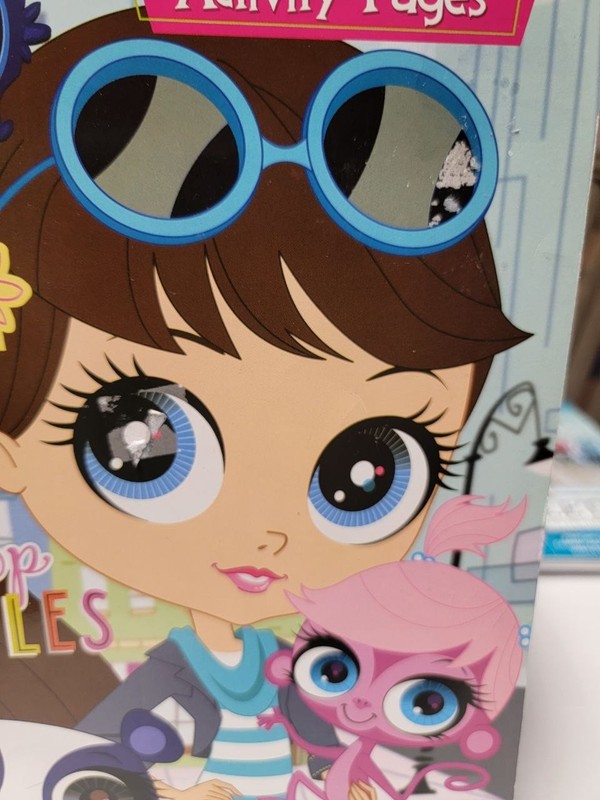 2015 Littlest Pet Shop Styles Coloring Activity Book Stickers 288 Pages UNUSED gallery